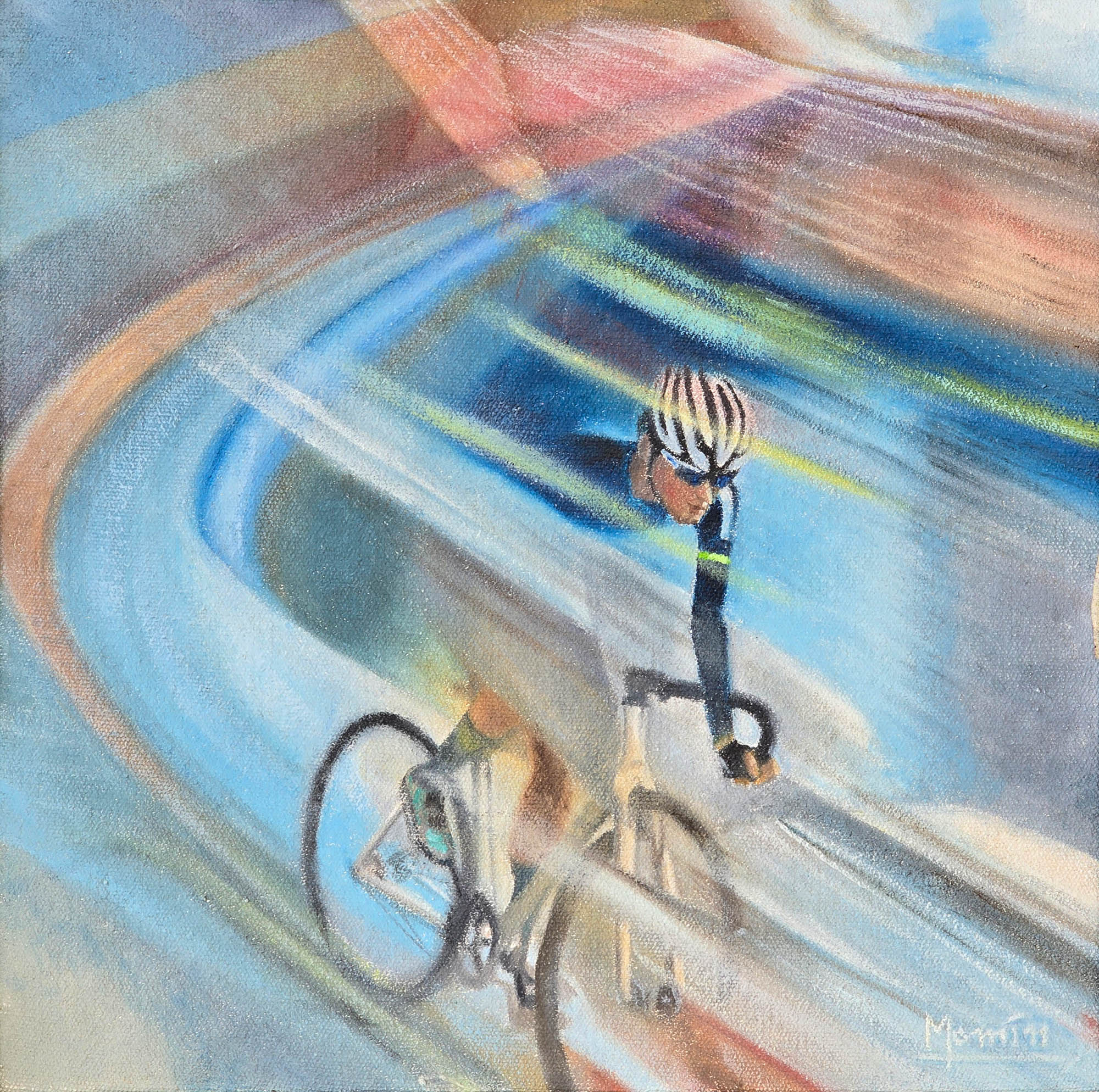 The Time-lapse, Oil On Canvas, 12 x 12 Inches, Oct/2022, Private Collection