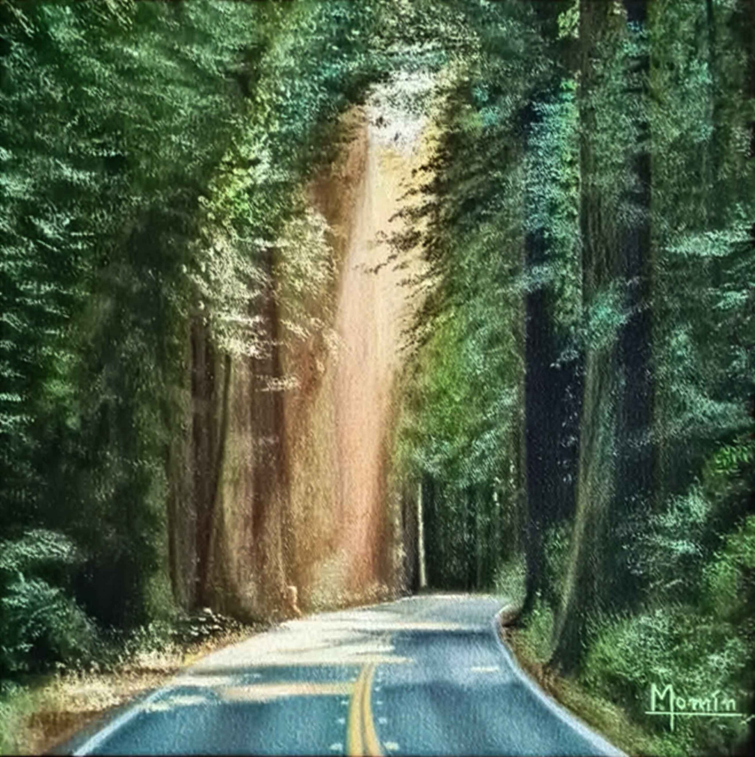 The Ray Of Hope, Oil On Canvas, 12 x 12 Inches, Sep/2022, SOLD